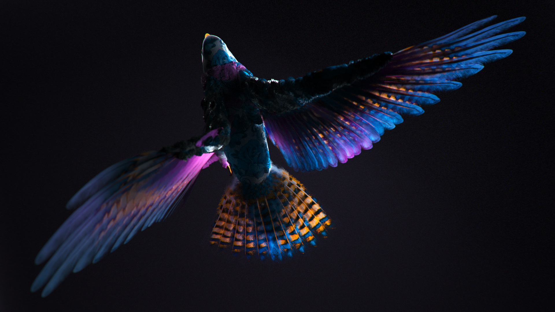 Colorful CGI Bird2092915768